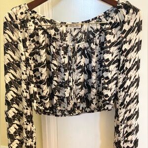 LoveShackFancy cropped blouse